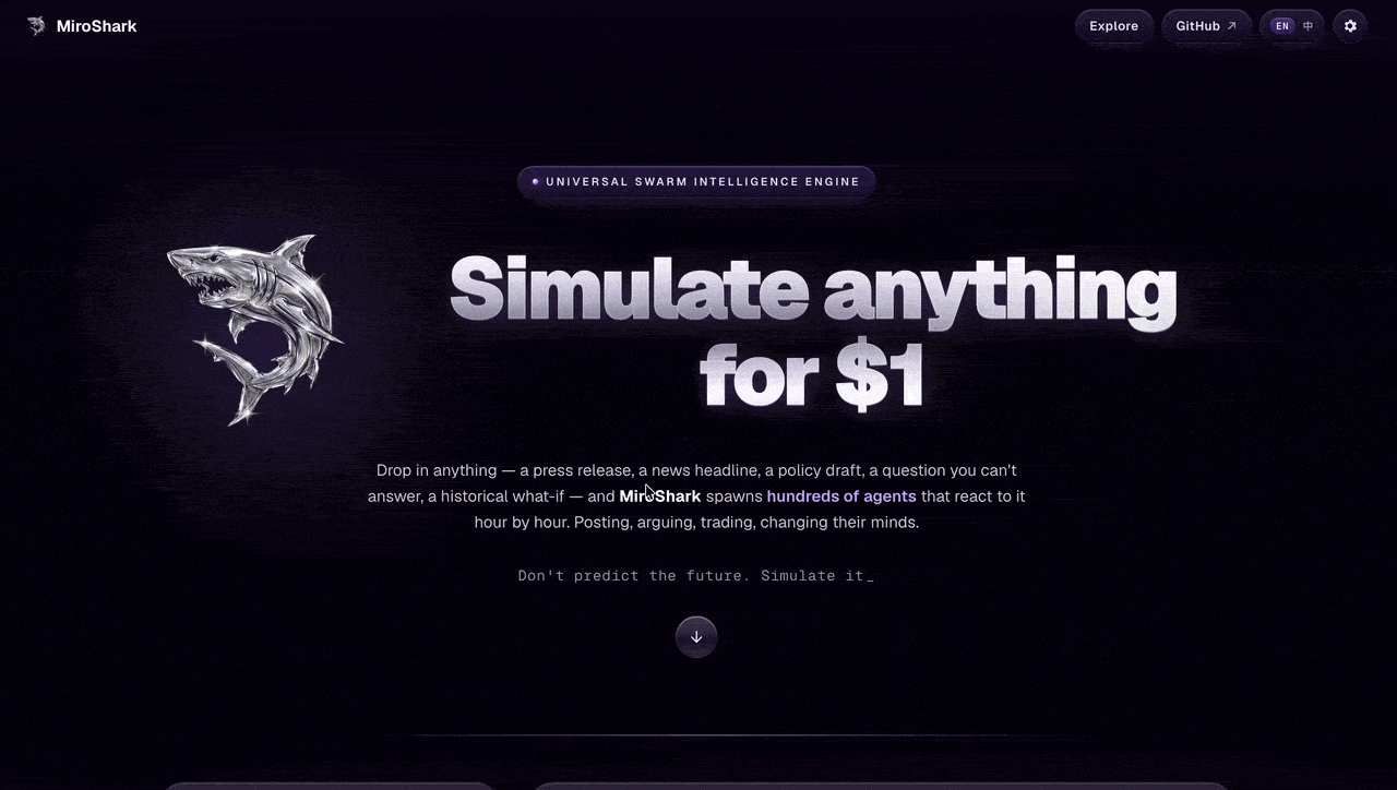 MiroShark Demo