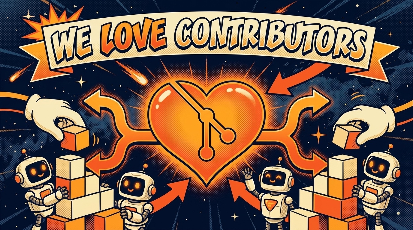 We love contributors — every bug fix, new skill, and doc tweak makes Aeon better. Big PRs and small ones, both welcome.