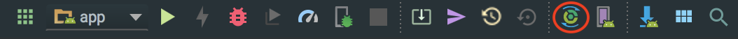 Android Studio Toolbar