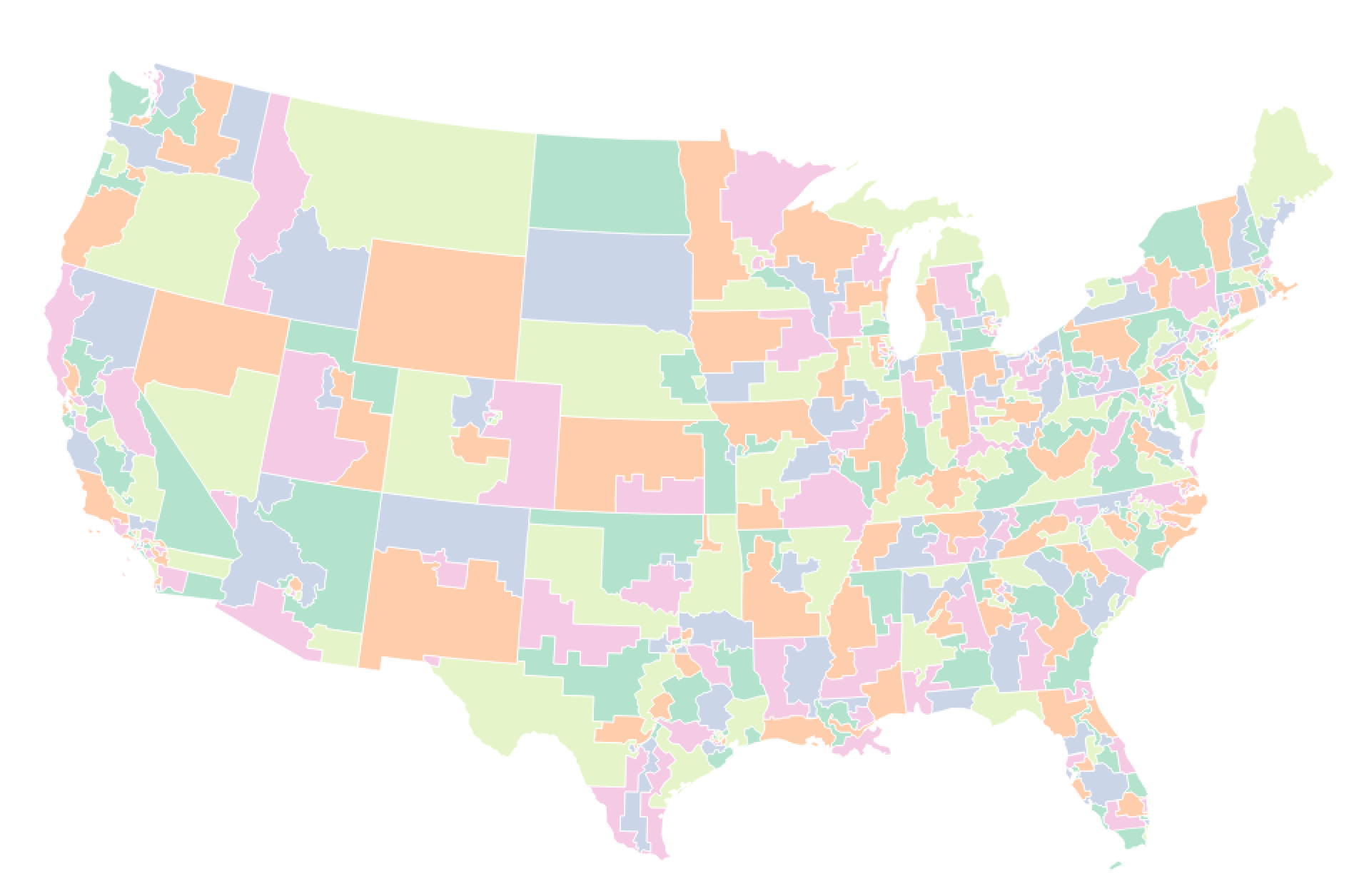 USA Congressional Districts