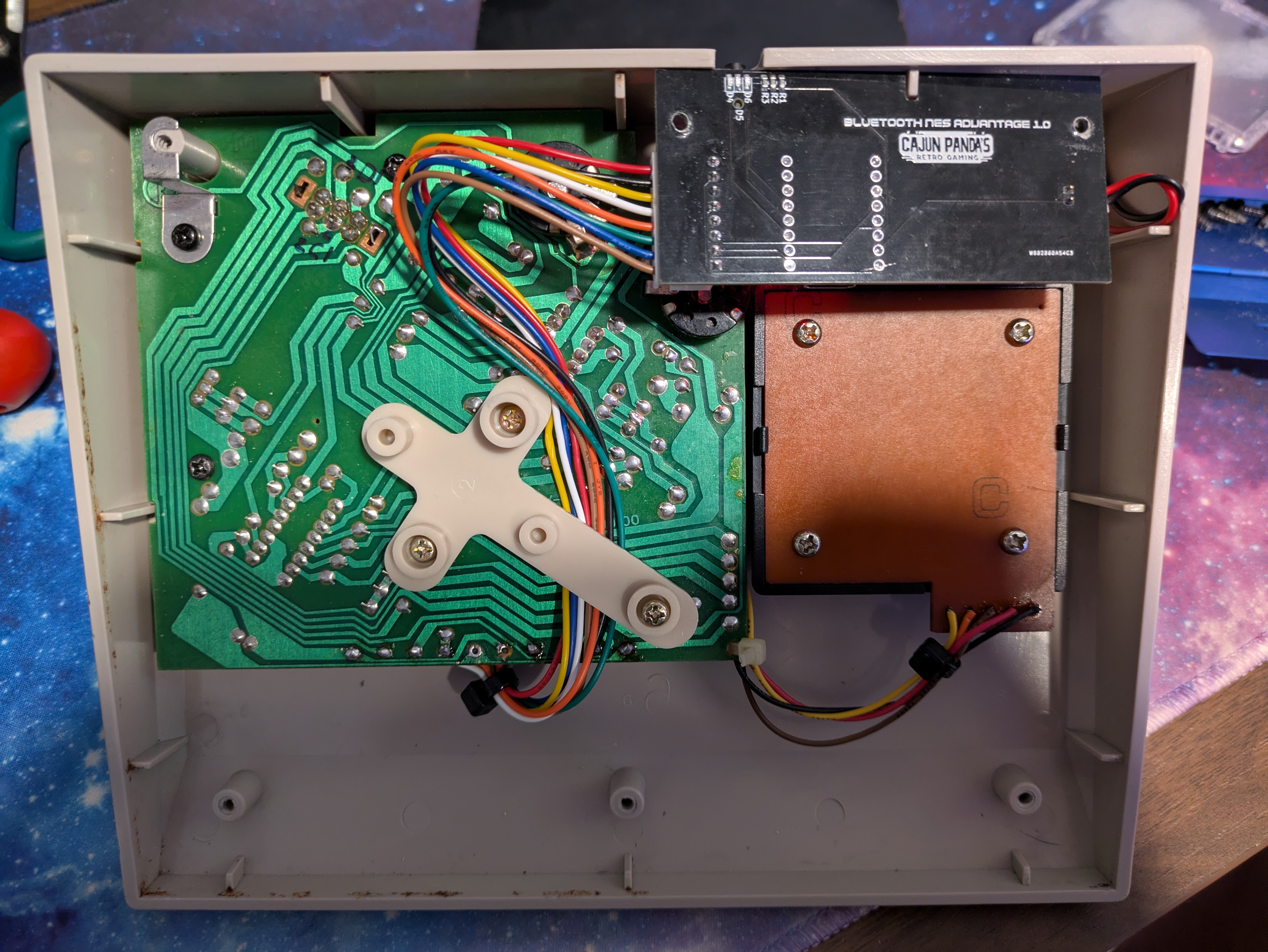 Bluetooth NES Advantage Controller Mod - nesdev.org
