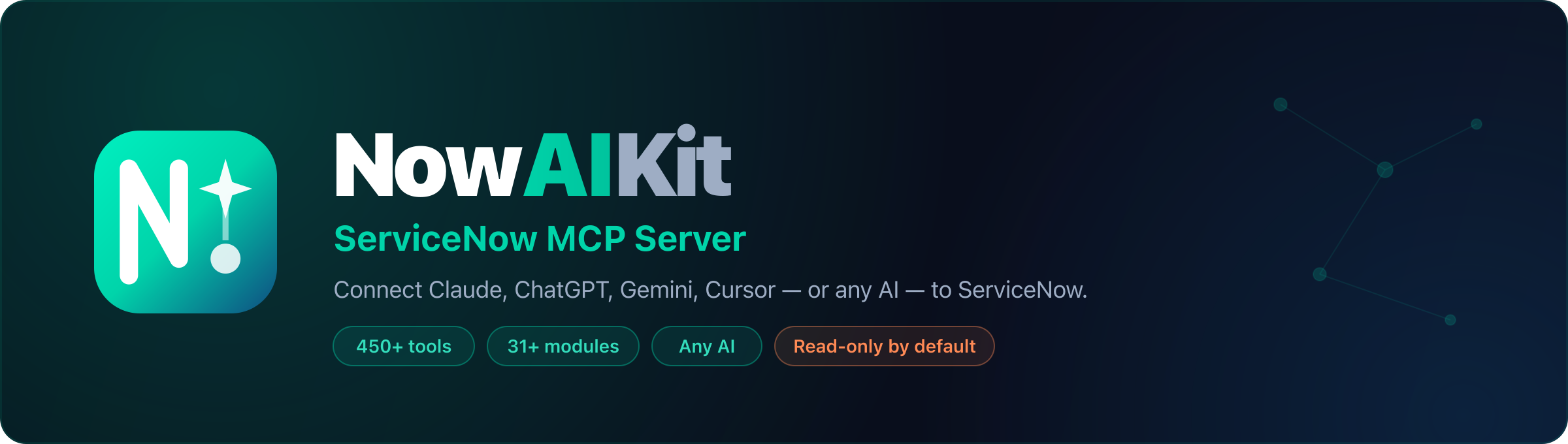 NowAIKit ServiceNow MCP Server