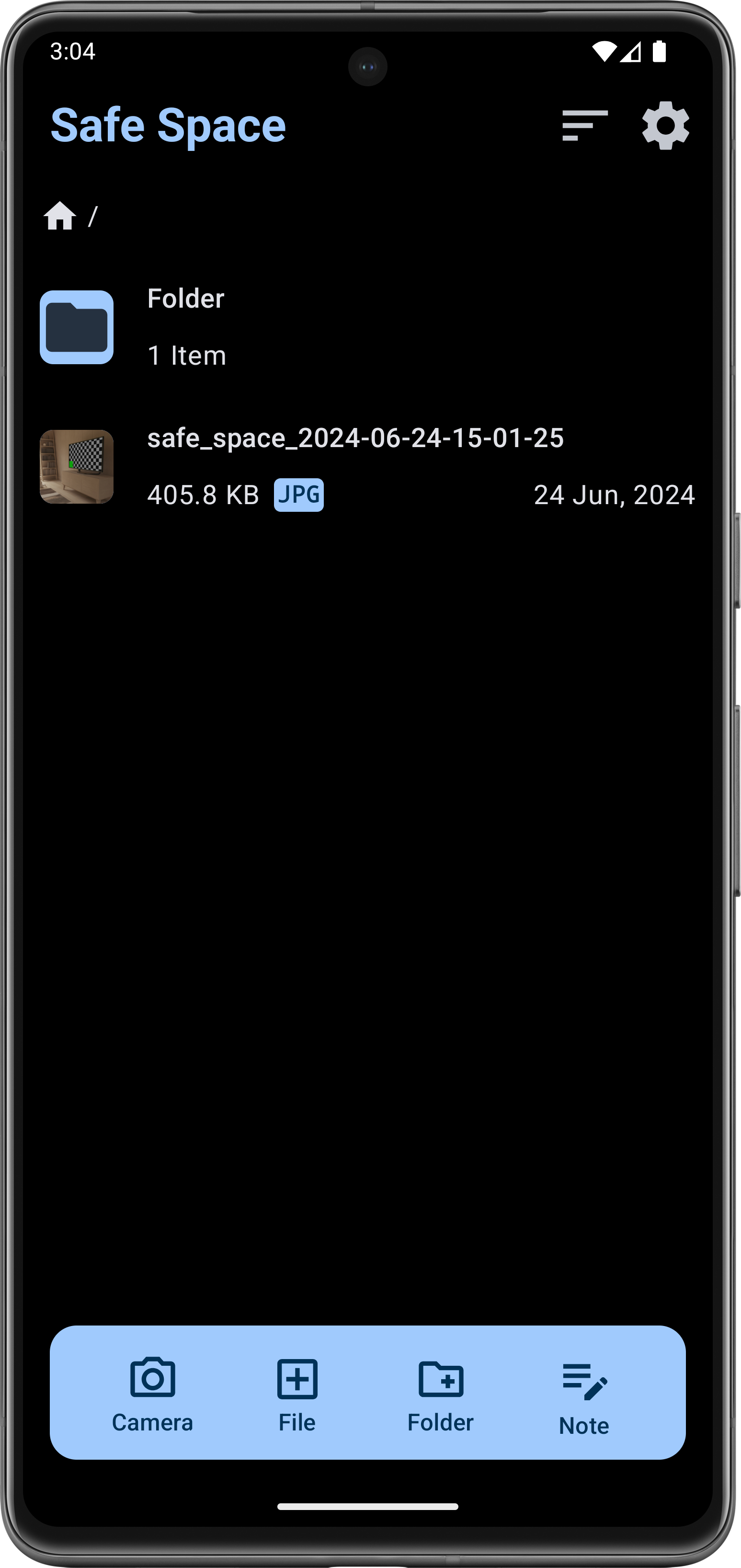 Screenshot 4 of SafeSpace — opens full size