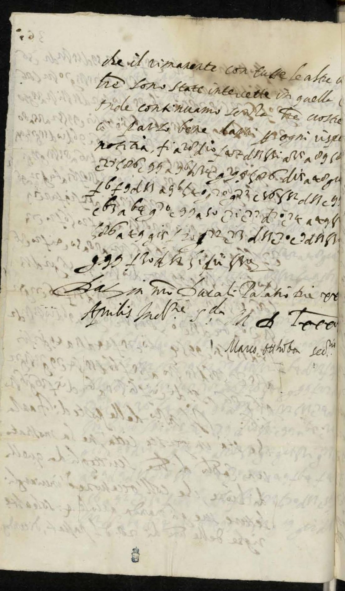 Manuscript page f. 36v, BNE Mss/994