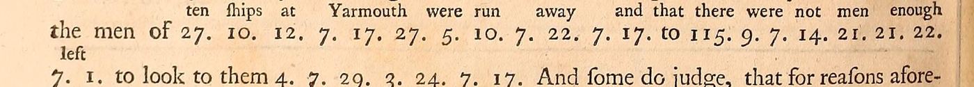 Birch, Thurloe State Papers i, p. 582: the printed passage for P582.2