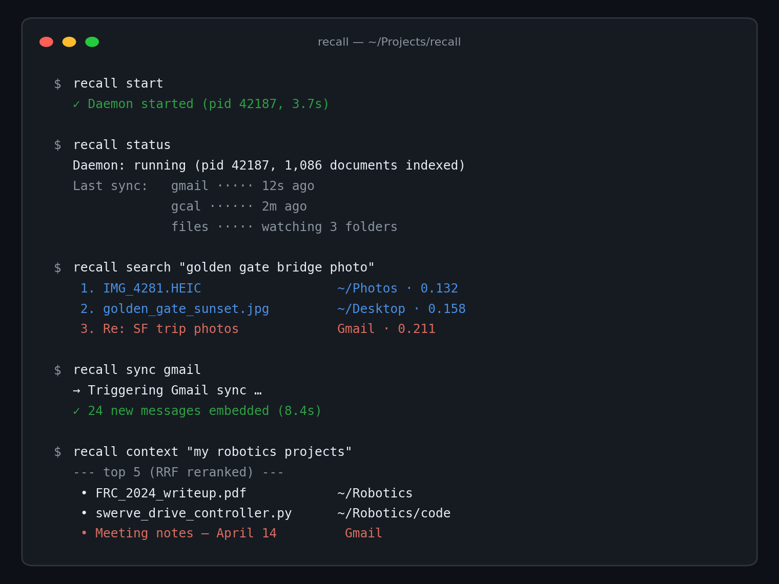CLI walkthrough