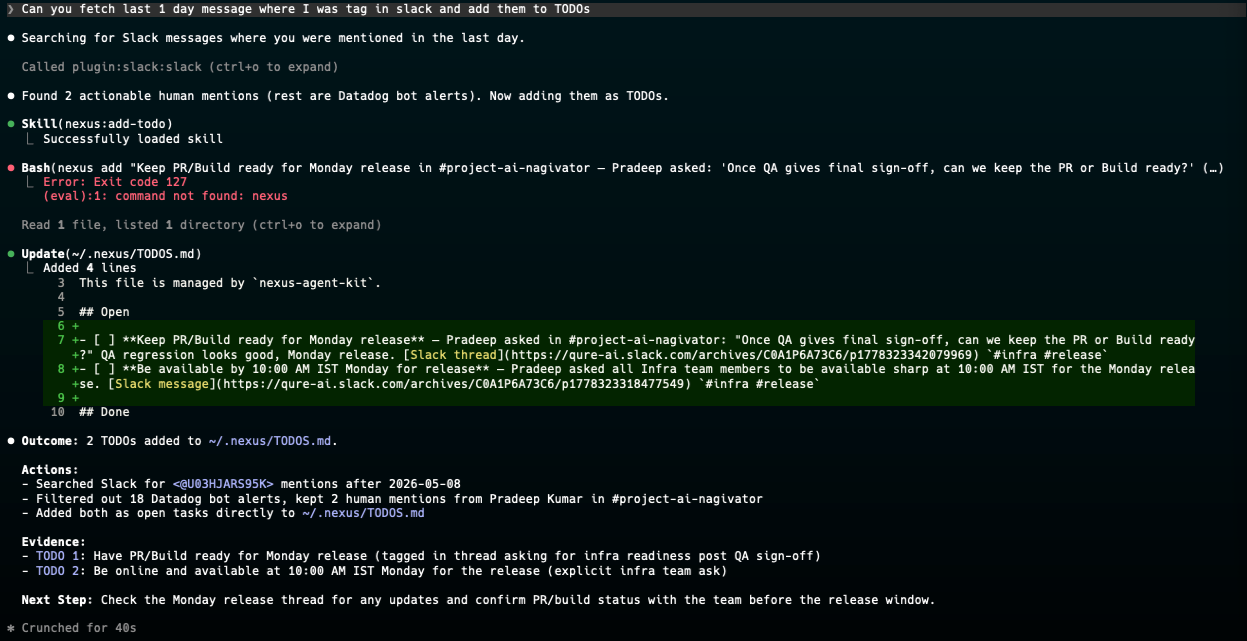 Slack TODO Aggregator