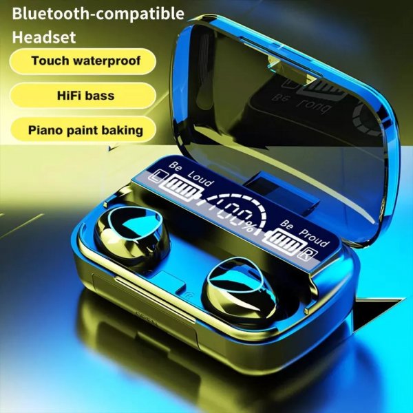 سماعة لاسلكية مقاوم الماء التحكم باللمس M10 TWS Bluetooth