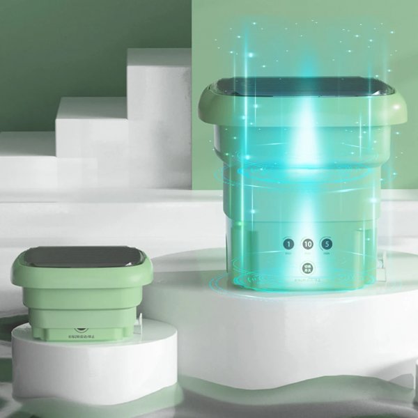 غسالة محمولة قابلة للطي، غسالة صغيرة غير مسدودة، مناسبة لسكن الطلاب والجوارب والملابس الداخلية