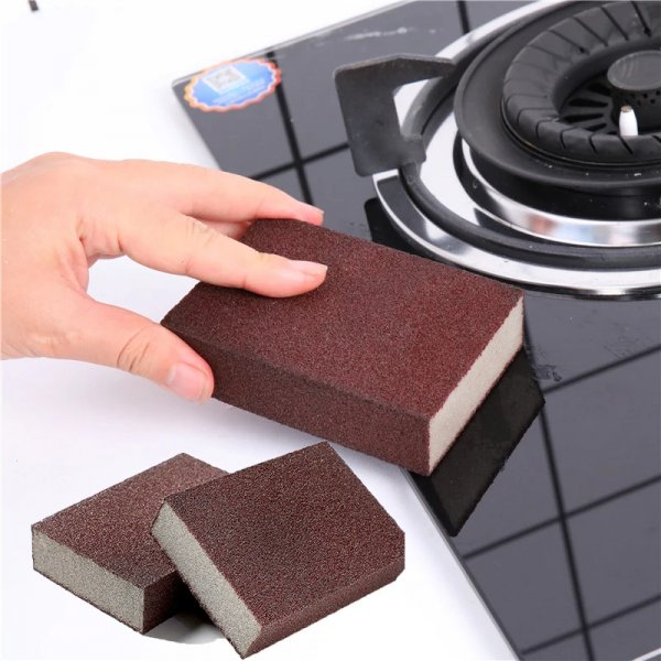 جديد قطعة ماجيك ألإسفنجية السحرية لإزالة الصدأ والترسبات Sanding sponge