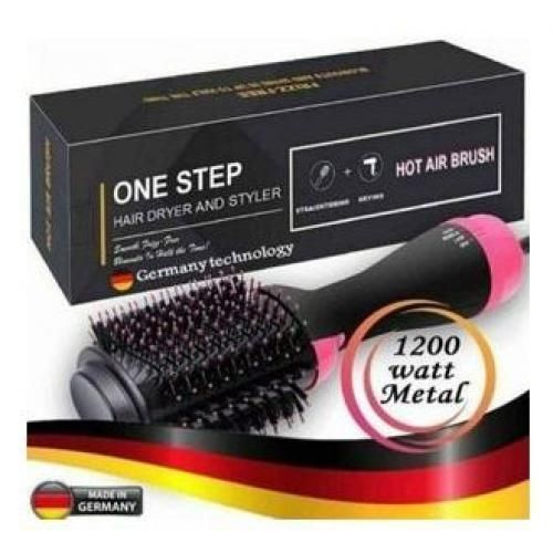 فرشاة خطوة واحدة 1200 وات 3 في 1 مملس + مجعد + مجفف شعر (أصلي)
