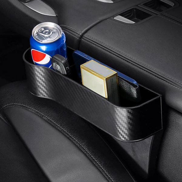 صندوق تخزين السيارة متعدد الأقسام منظم لمقعد السيارة