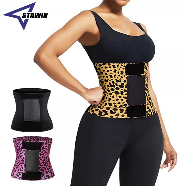 مدرب خصر احترافي للرجال والنساء مشد للتمرين حزام عرق البطن حزام أنحل الصالة الرياضية حزام رياضي لتخفيف الوزن