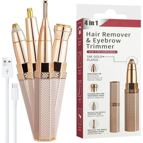 ماكينة حلاقة كهربائية 4 في 1 للوجه والجسم