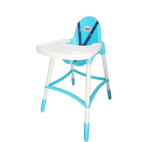 كرسي طعام مرتفع مع حزام امان سهل الاستخدام من 6 الى 36 شهر