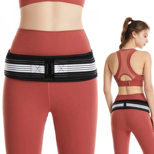 حزام تعافي الحوض، حزام العجزي الحرقفي للنساء والرجال، حزام مفصلي للحوض، أسفل الظهر، تخفيف الإصابات، دعم أسفل الظهر والورك