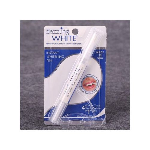 قلم تبييض الأسنان الفوري - أبيض مبهر - قلم لوضع المكياجdazzling white