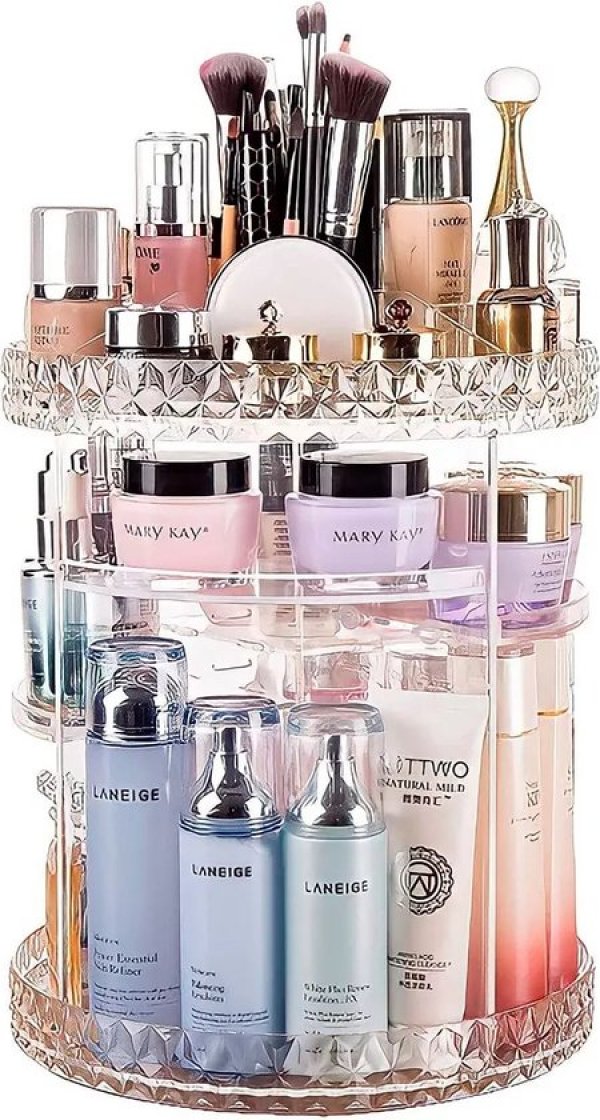 رف تخزين دوار 360 درجة طبقتين Storage Box CX-588