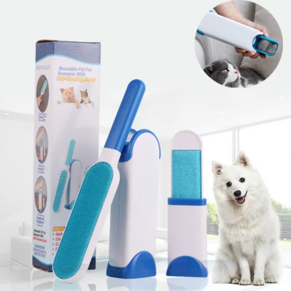 منظف شعر الحيونات Self-CLeaning Base