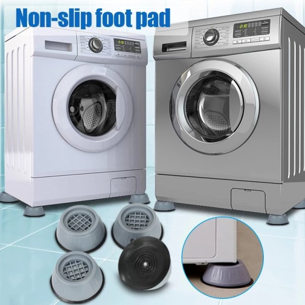 4 قطع المضادة للإهتزاز وعدم الإنزلاق Shock pad wash machine