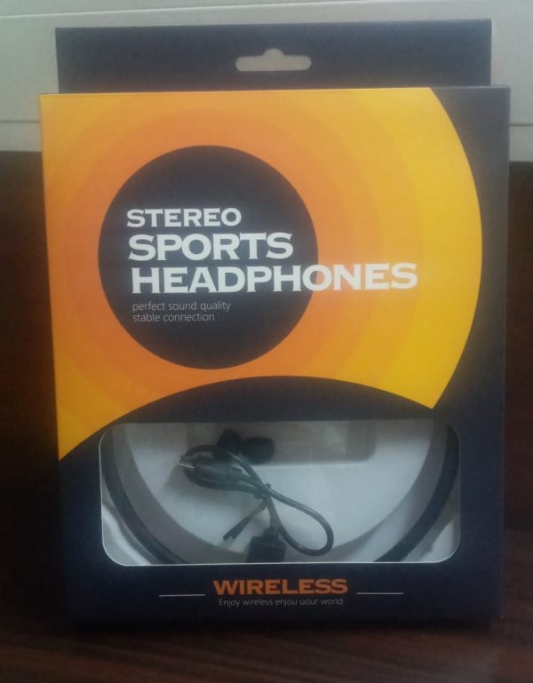 سماعات رأس بلوتوث 5.0، سماعات أذن رياضية لاسلكية، تصميم شريط حول الرقبة، مقاومة للماء والعرق IPX5 مع ميكروفون، سماعات رأس CVC6.0 لإلغاء الضوضاء، بطارية تدوم 7 ساعات للتمرين والصالة الرياضية