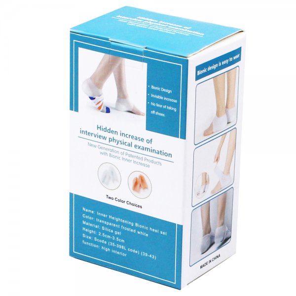 واقي للكعب مع زيادة في الطول يصل إلى 3.5 سمhidden increase