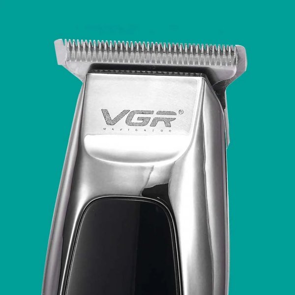 VGRماكينة قص الشعر الكهربائية اللاسلكية، مشبك سحري احترافي، ماكينة تشذيب الشعر