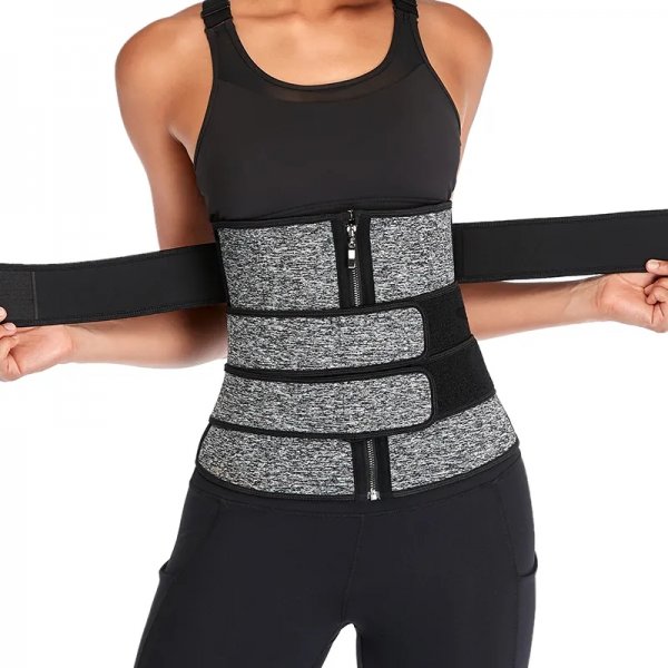 حزام حراري للياقة البدنية لشد ونحت الخصر’’3سكرتش’’ للنساء Back Support Belt