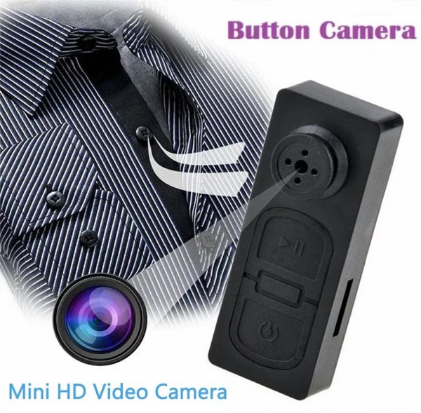 كاميرا سرية صغيرة لاسلكية غير ظاهرة عالية الجودة و التصميم T-shirt Botton Mini Camera