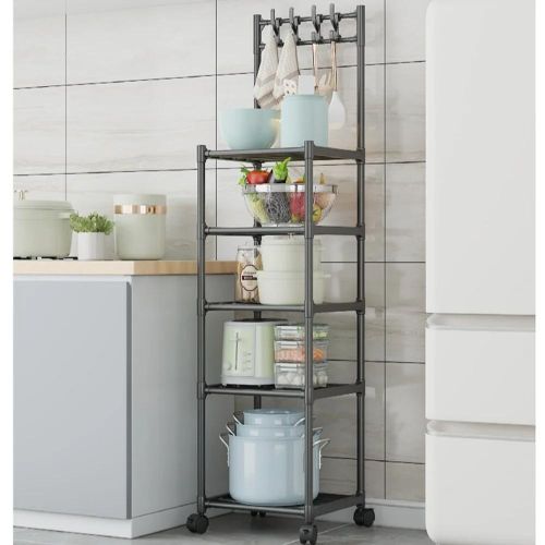 storage rack  رف تخزين المطبخ 5طبقات