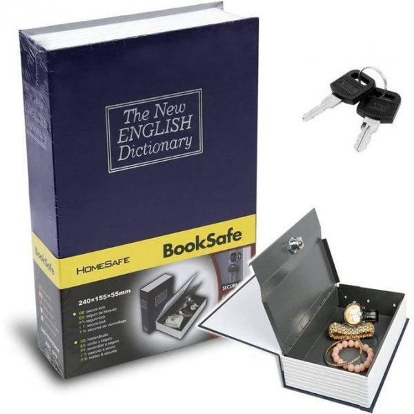 Coffre-fort livres خزانة على شكل كتاب