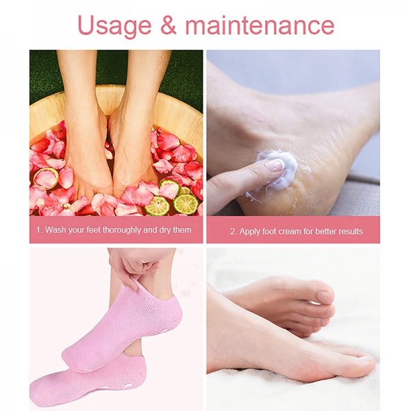 spa gel جوارب مرطبة