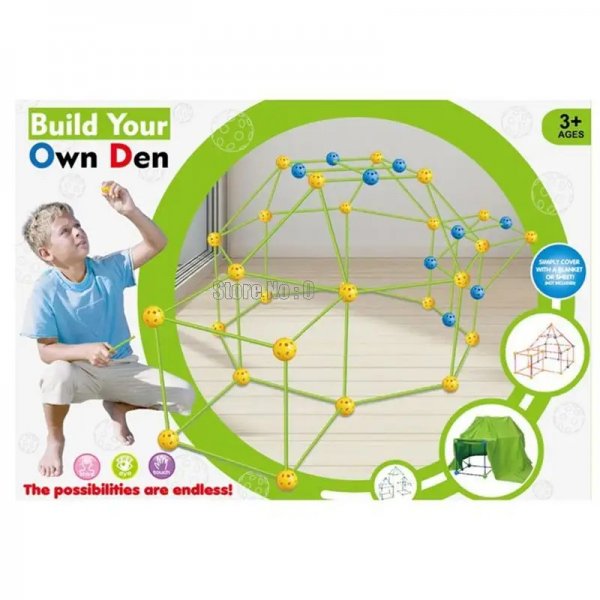 Kit de construction مجموعة خيمة بناء للأطفال