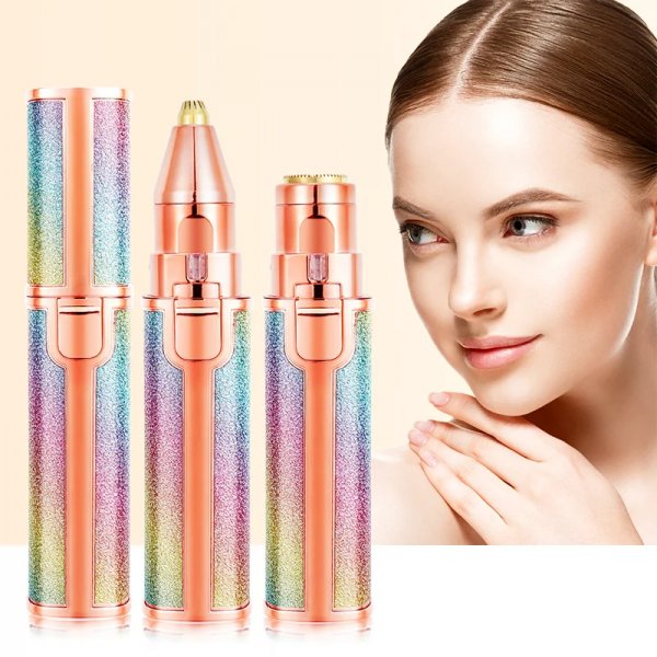 ماكينة إزالة شعر الوجه 2 في 1