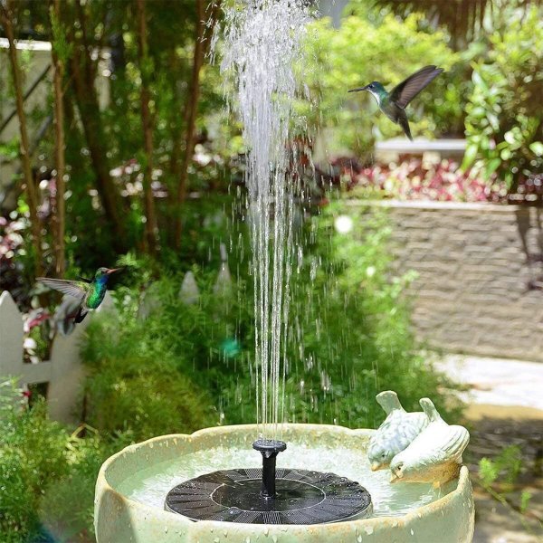 fountain نافورة مياه شمسية