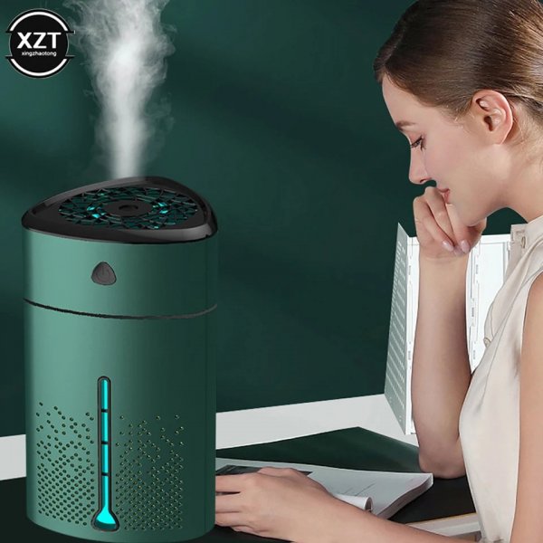 جهاز ترطيب 1000 مل موزع زيت عطري للسيارة والمنزل جهاز ترطيب الهواء USB