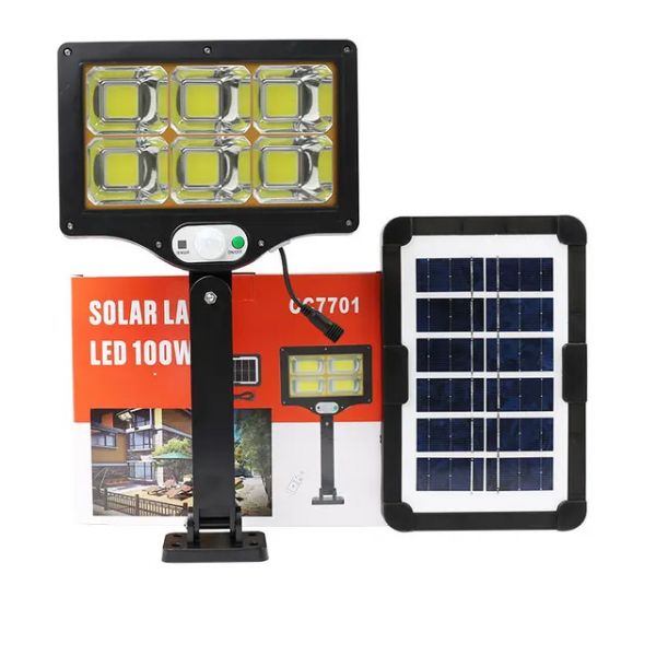 مصابيح حائط شمسية 200 واط 112 LED مقاومة للماء