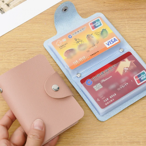 محفظة نسائية 24 فتحة لحفظ البطاقات