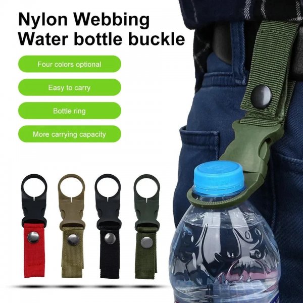 3 قطع مشابك لحمل زجاجات المياه الخارجية EDC