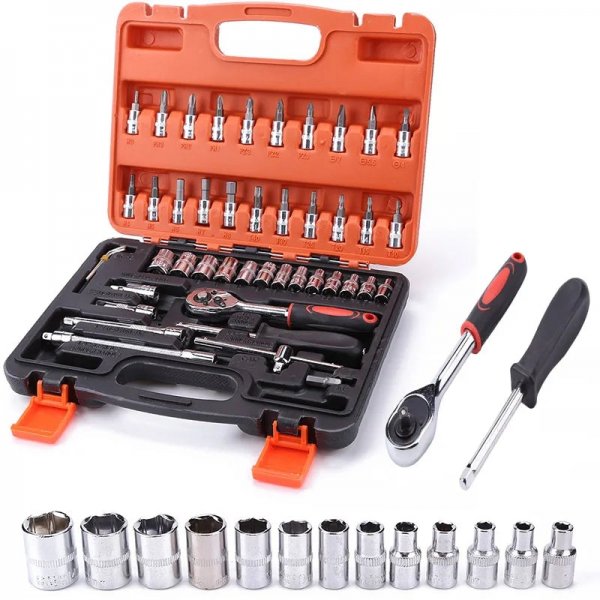 مجموعة مفكات براغي 46 قطعة