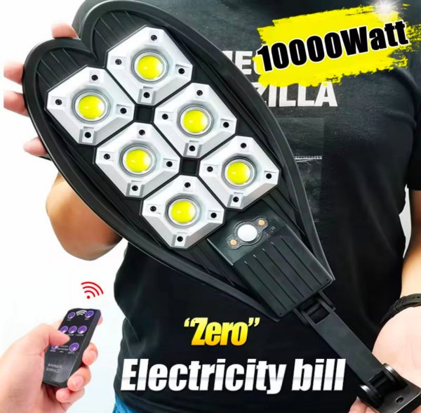مصباح شارع شمسي LED مقاوم للماء بجهاز تحكم عن بعد 6-156، إضاءة حائط أمنية خارجية