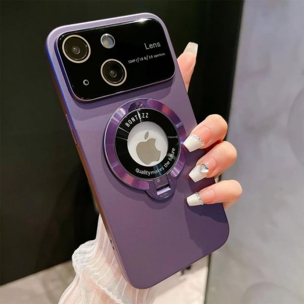 غطاء جوال ايفون 13 بنفسجي ملحقات جوال