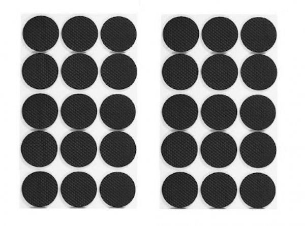 30 قطعة من وسادات أرجل الكراسي المستديرة المضادة للانزلاق لأثاث المنزل