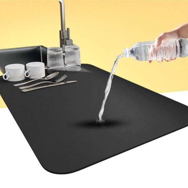 40x60 سم بساط تجفيف الأطباق إكسسوارات الحمام