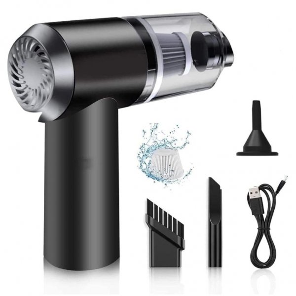 مكنسة كهربائية صغيرة محمولة 3 في 1 إكسسوارات تنظيف