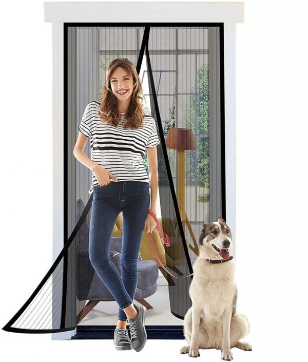 شبكة باب ناموسية مغناطيسية سحرية