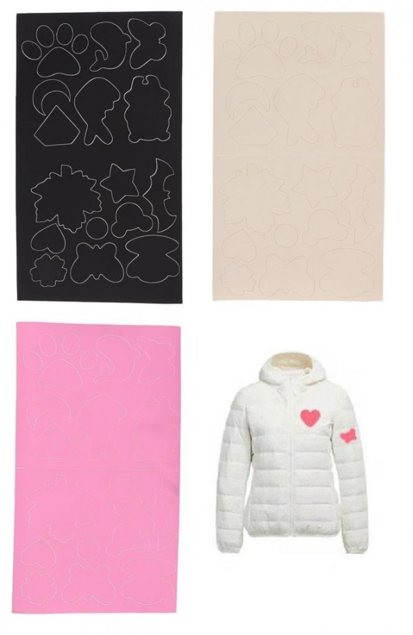 ملصق رقعة سترة قماش المظلة إكسسوارات تنظيف