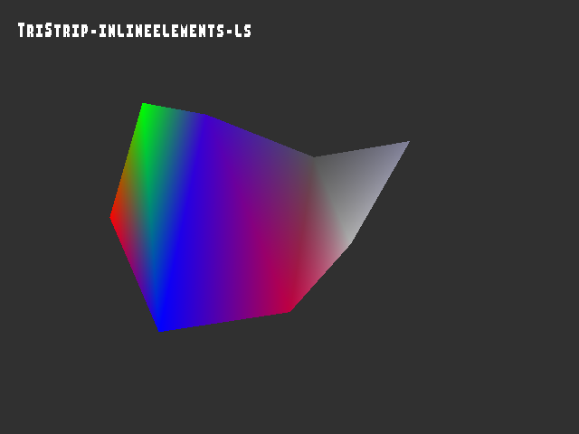 Test result for 3D_primitive::TriStrip-inlineelements-ls