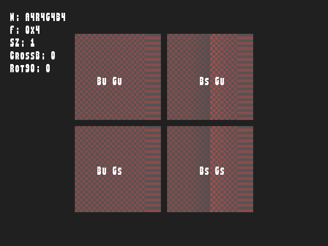 Test result for Bump_env_lum::BumpEnvLum_A4R4G4B4